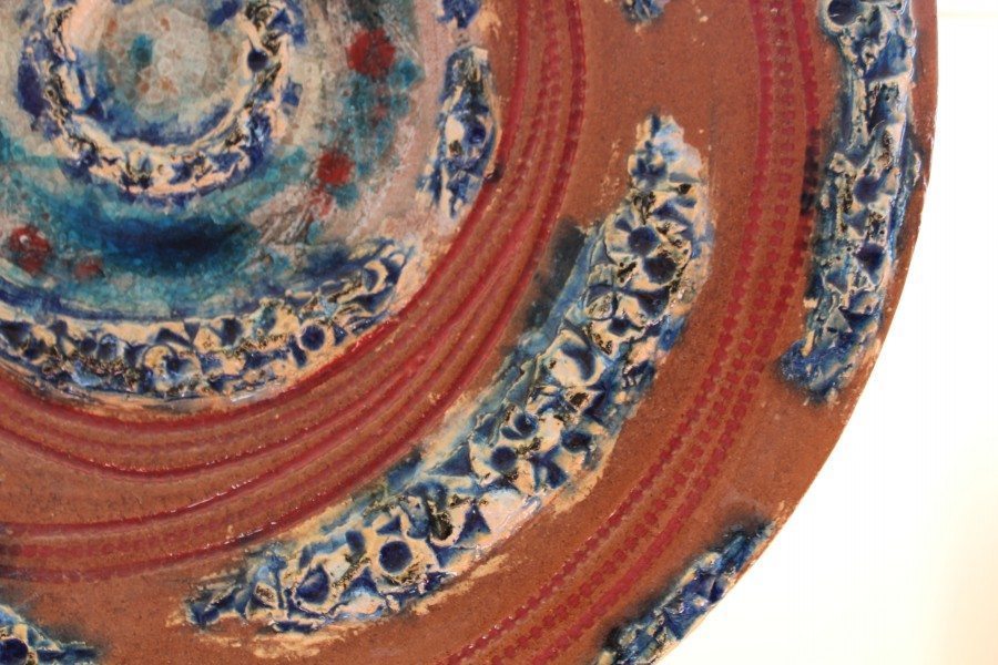 piatto da muro in ceramica moderna da design, Ceramiche Liberati