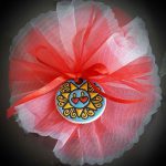 Ciondolo Presentosa in ceramica Ceramiche Liberati