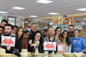 Ceramiche Liberati Invasioni Digitali ceramica artistica