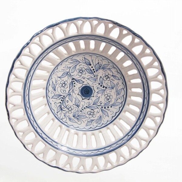 CENTROTAVOLA IN CERAMICA DECORO TEATE