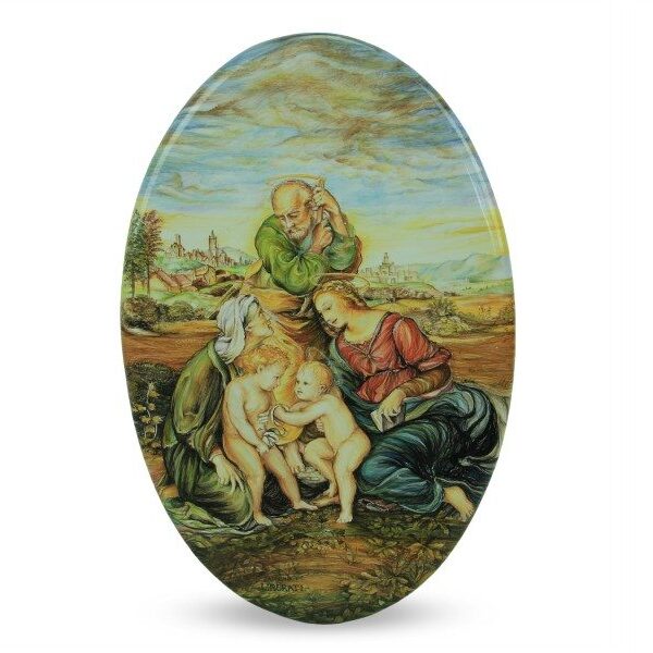 Ovale Sacra Famiglia Canigiani, Raffaello - Iconografia