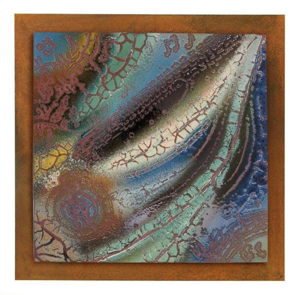 Pannello in ceramica moderna e contemporanea "E poi 2"