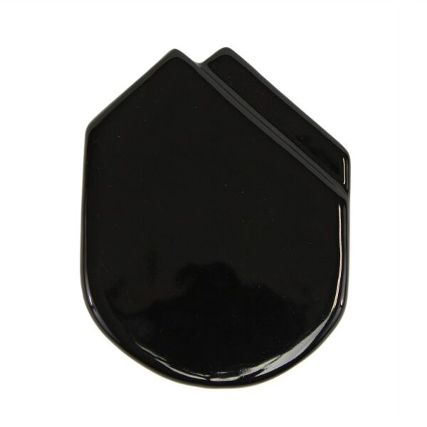 Fazzolettino in ceramica da taschino modello Montecarlo, colore Nero