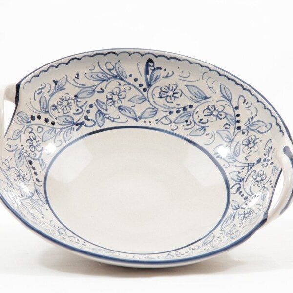 Centrotavola in ceramica con due manici Teate