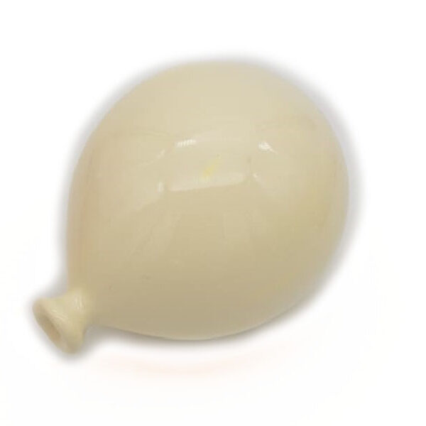 Palloncino in ceramica artigianale avorio