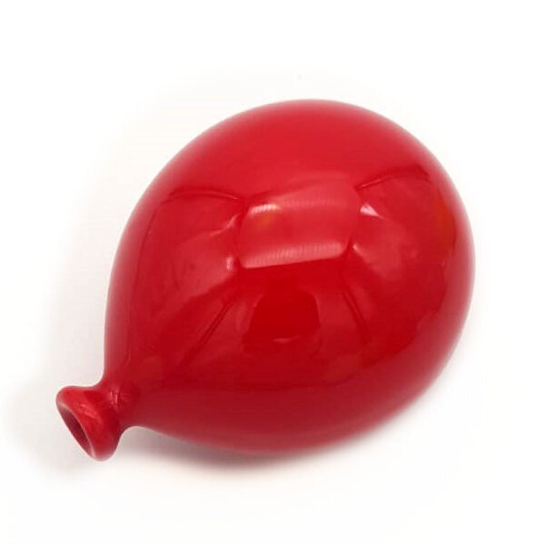 Palloncino in ceramica artigianale rosso