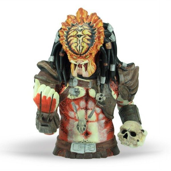 Scultura in ceramica The Predator