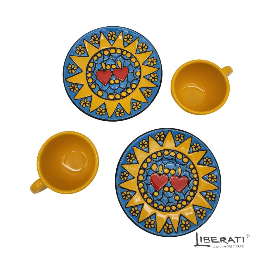 Servizio tête-à-tête decoro presentosa