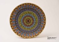 Piatto da muro in ceramica Mandala