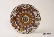 Piatto da muro in ceramica Loto