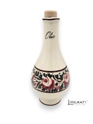 Oliera in ceramica Fascia rose modello Firenze