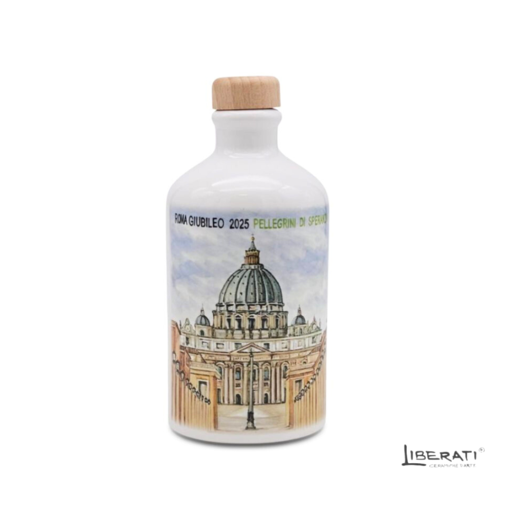Bottiglia in ceramica Tributo al Giubileo del 2025