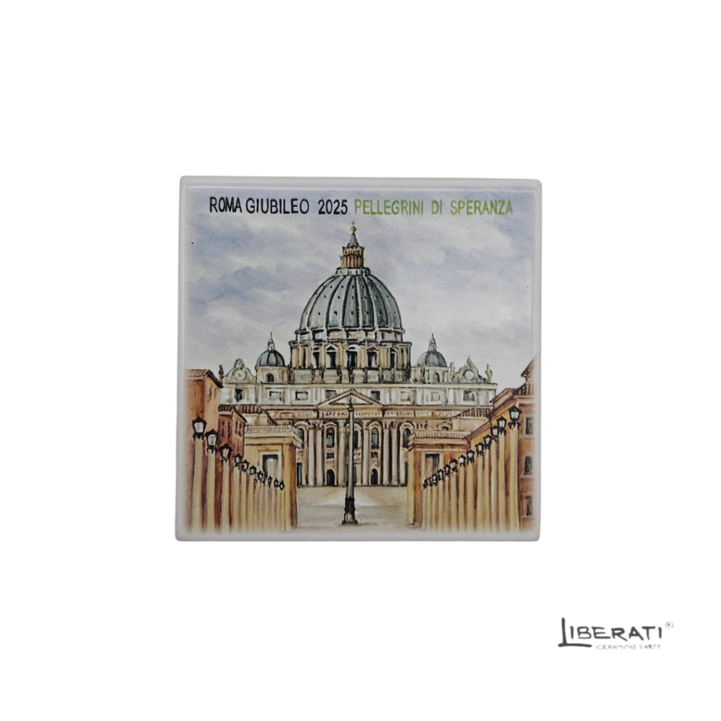 Magnete in ceramica Tributo al Giubileo 