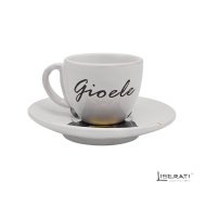 Tazzina con piattino Batman in ceramica