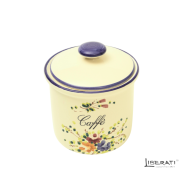 Barattolo in ceramica per caffè Rosaspina