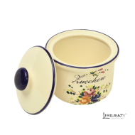 Barattolo in ceramica per zucchero Rosaspina