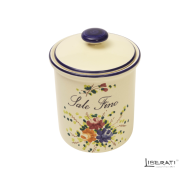 Barattolo in ceramica per sale fino Rosaspina