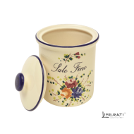 Barattolo in ceramica per sale fino Rosaspina