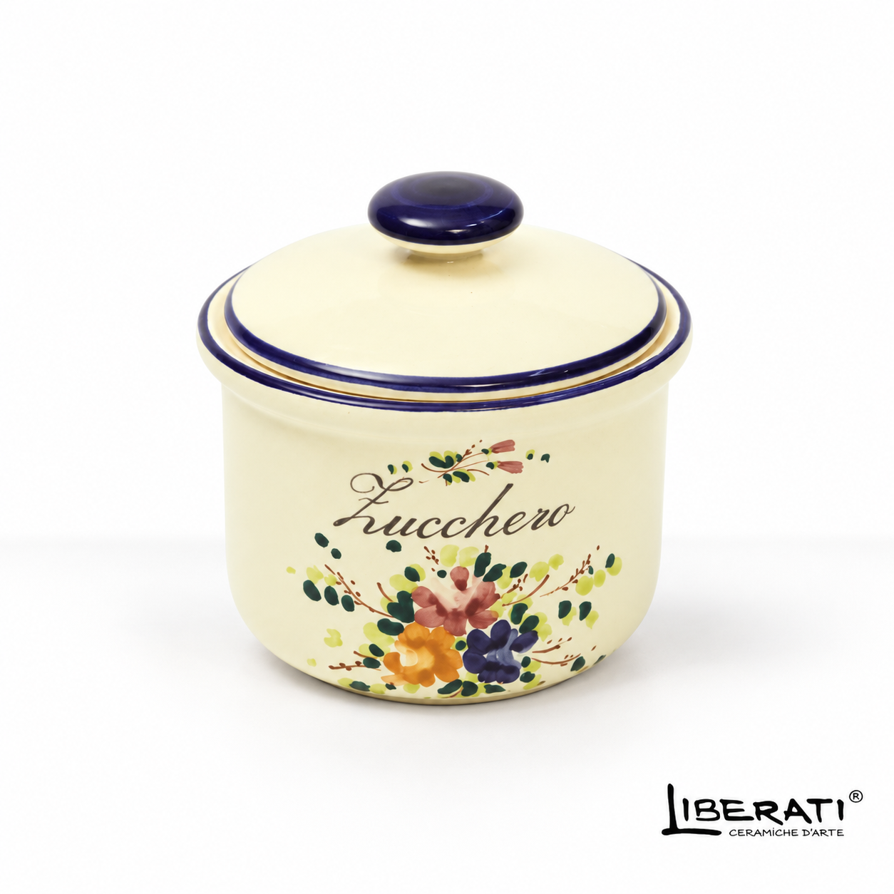 Barattolo in ceramica per zucchero Rosaspina