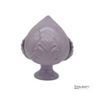 Pumo lilla in ceramica artigianale