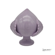 Pumo lilla in ceramica artigianale