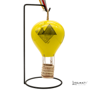 Mongolfiera in ceramica artigianale