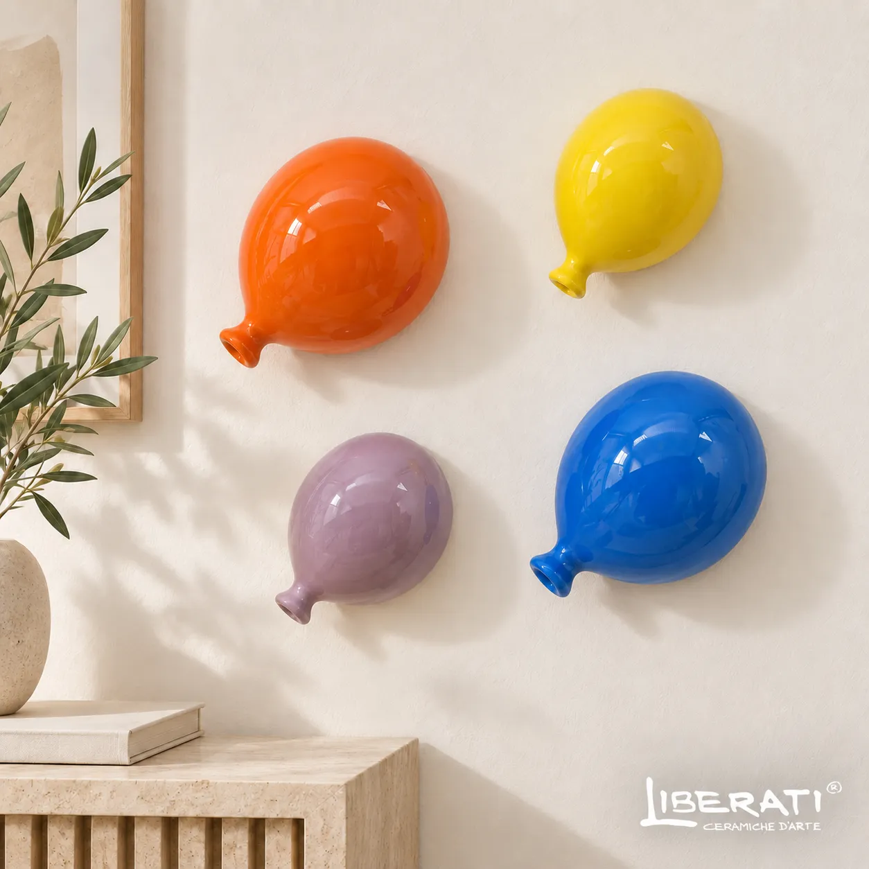Palloncini in ceramica artigianale