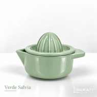 Spremiagrumi in ceramica artigianale VERDE SALVIA