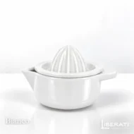 Spremiagrumi in ceramica artigianale bianco