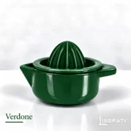 Spremiagrumi in ceramica artigianale verdone